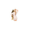 Peignoir et ceinture satinée Blanc Sweet retreat 